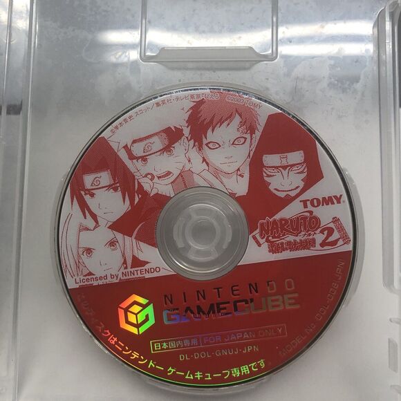 Naruto: Gekitou Ninja Taisen 2 Nintendo GameCube NTSC-J Japan Import Video Game - Picture 11 of 11